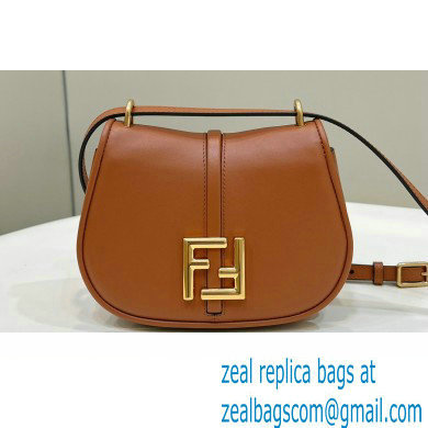 Fendi C Com Small bag in leather Brown 2023